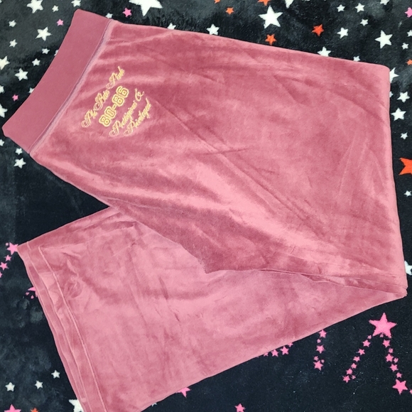 VICTORIAS SECRET'S PINK MEDIUM PHI BETA PINK PRESTIGIOUS & PRIVILEGED SWEATPANTS - Picture 3 of 17